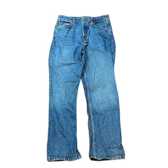Reformation Cynthia High Rise Straight Jeans in Colorado Wash - Picture 5 of 16